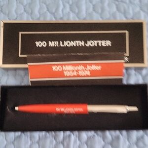 VTG. 100 Millionth RED Jotter Pen.. NIB